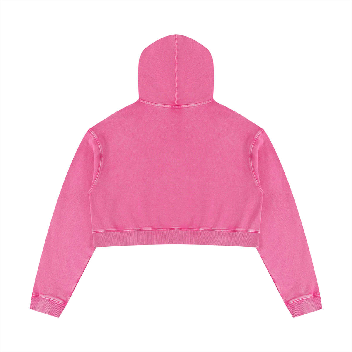 Women’s Mineral Washed Crop Hoodie