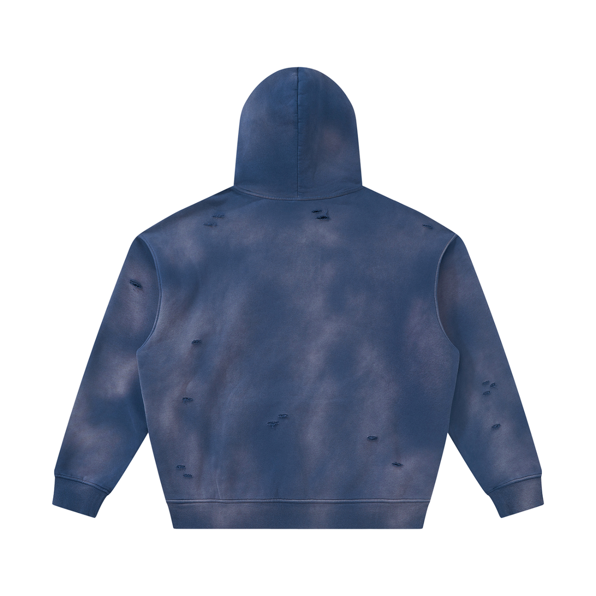 UNIVERSITY HALO YOUTH SUNFADE FRAYED HOODIE