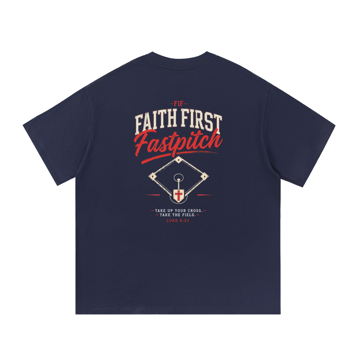 TAKE THE OUTFIELD OVERSIZE COTTON TEE