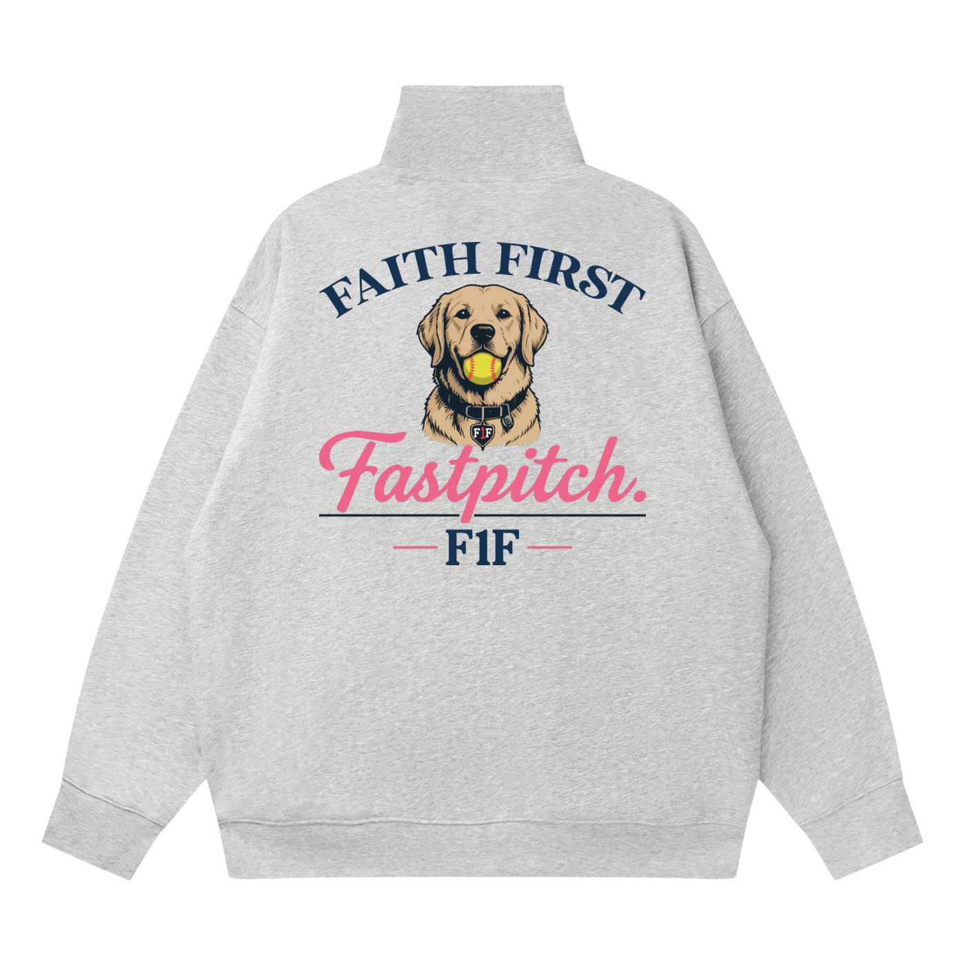 Quarterzip,sweatshirt,college,teen,youngwomen,dad,softball,softballparent