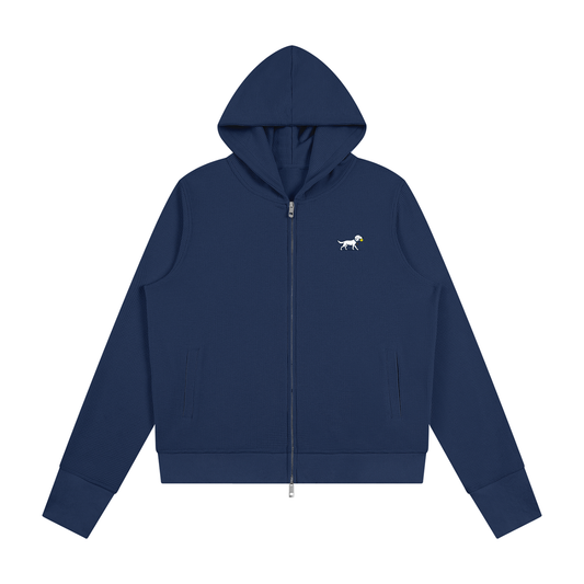 GRACE OVER EVERYTHING WOMEN’S WAFFLE FULL ZIP HOODIE
