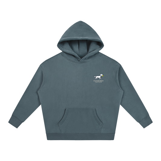 ROOTED IN HIM UNISEX OVERSIZE FLEECED HOODIE