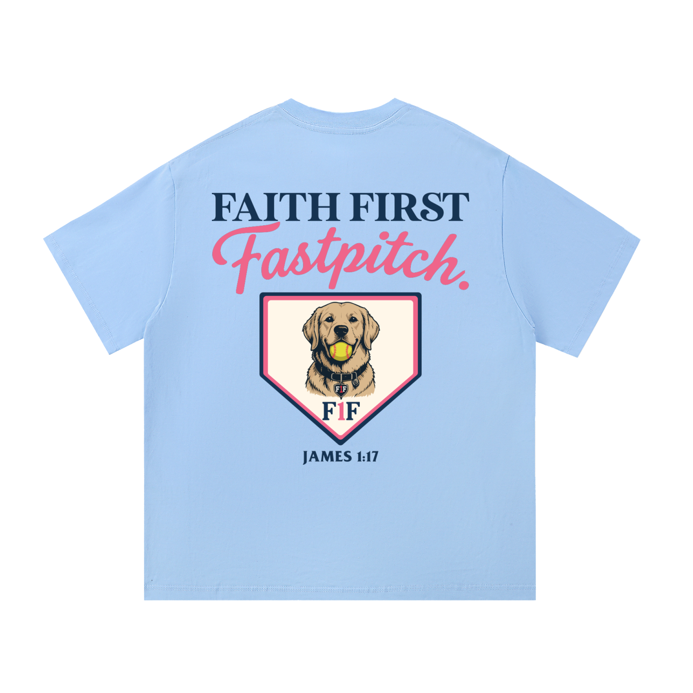 CATCHING BLESSING YOUTH ESSENTIAL COTTON TEE