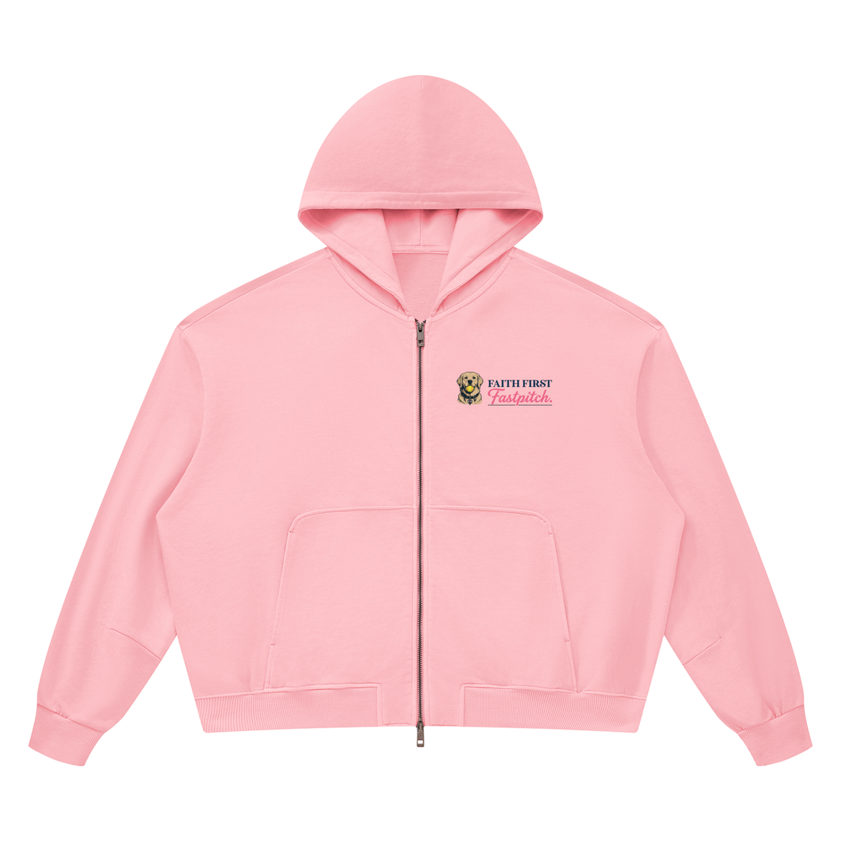 KEEP GOD FIRST HERITAGE YOUTH VINTAGE WASH BOXY HOODIE