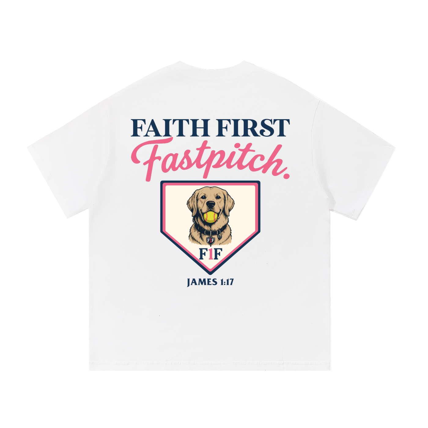CATCHING BLESSING YOUTH ESSENTIAL COTTON TEE