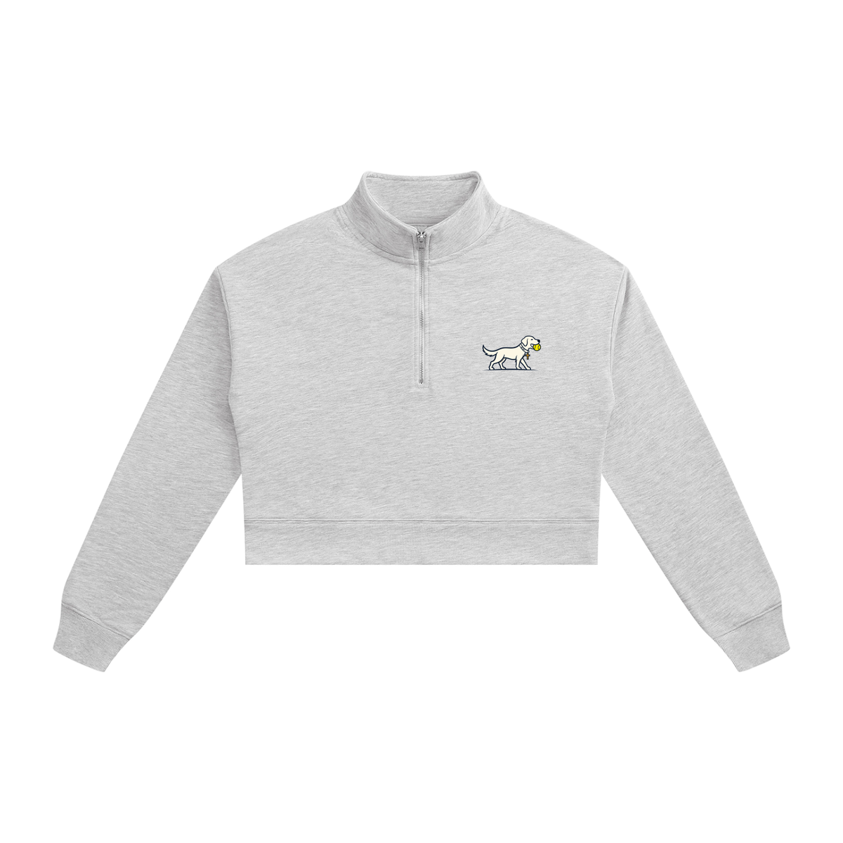 CLASSIC HALO YOUTH WOMEN’S CROP QUARTER-ZIP SWEATSHIRT