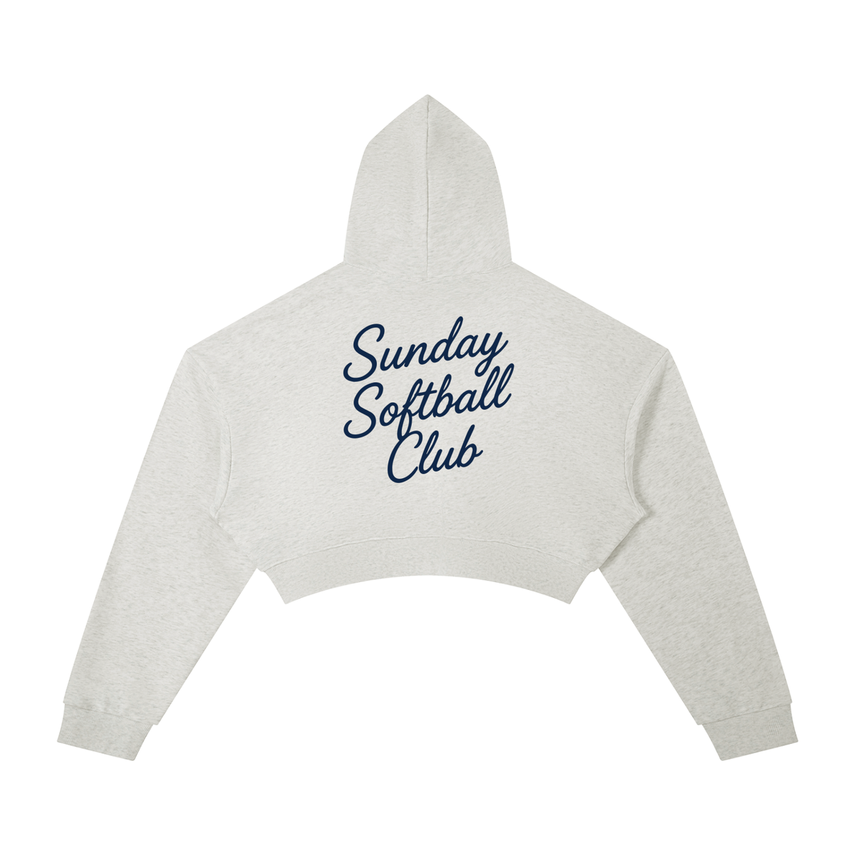 SUNDAY SOFTBALL CLUB CROPPED HOODIE