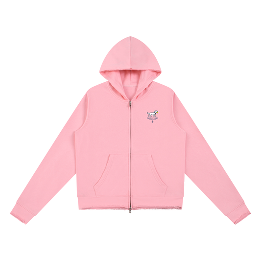 JESUS AND SOFTBALL WOMEN’S EDGE FULL ZIP HOODIE