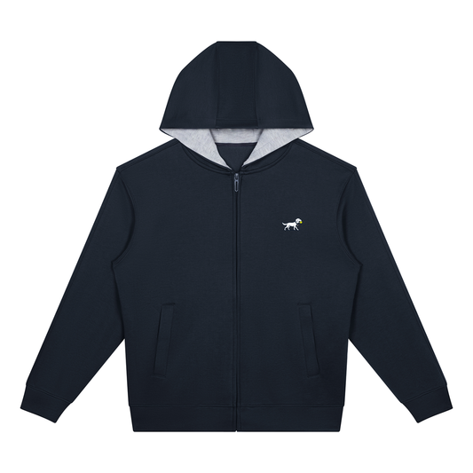 TRUST THE PLAN UNISEX DROP SHOULDER FULL ZIP HOODIE