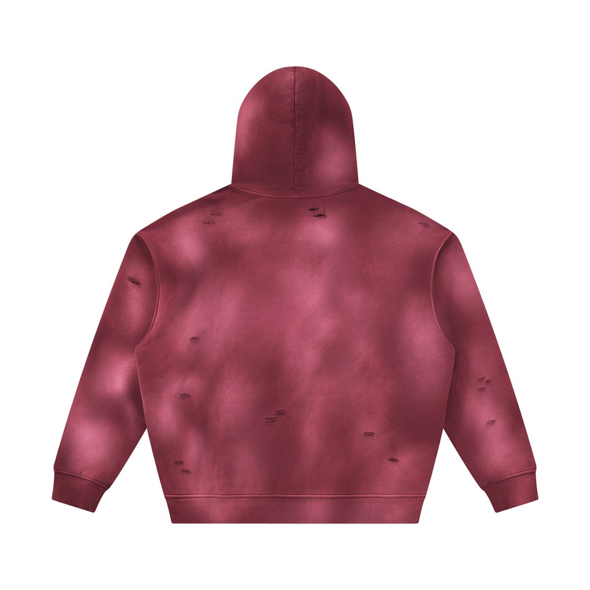 UNIVERSITY HALO YOUTH SUNFADE FRAYED HOODIE