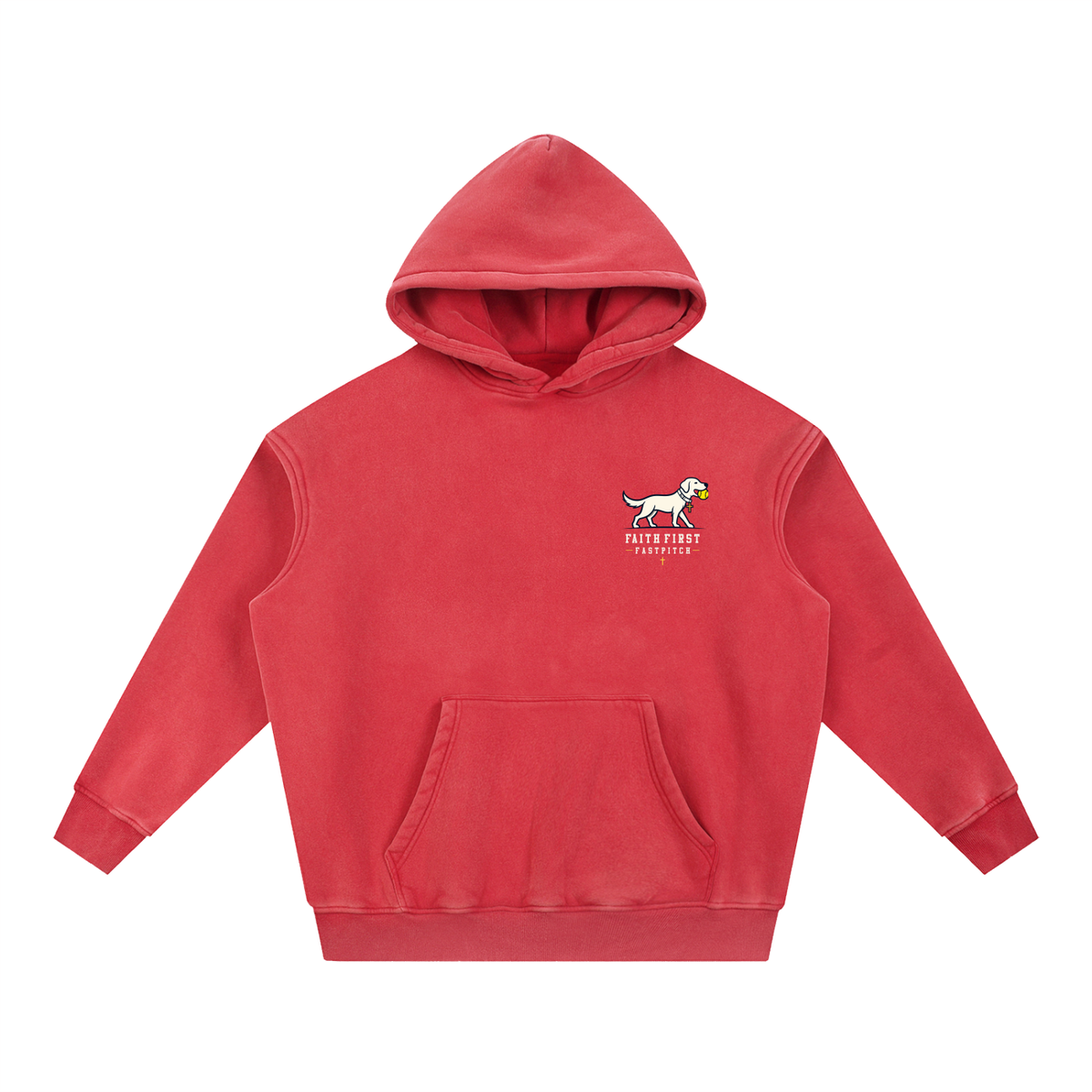 CLASSIC HALO YOUTH SNOW WASH FLEECE OVERSIZE HOODIE
