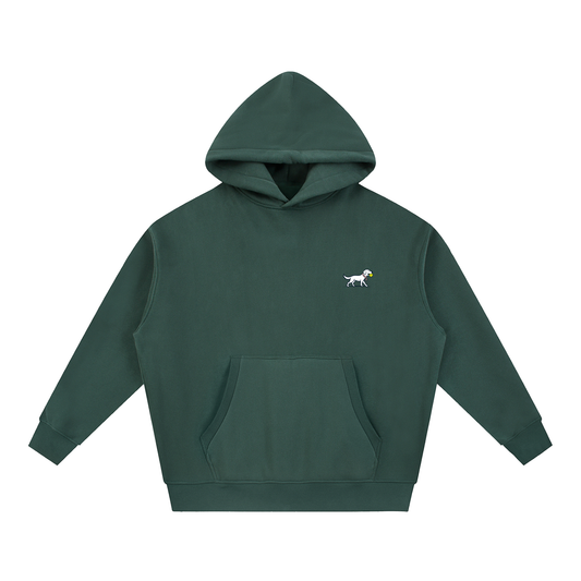JESUS AND SOFTBALL WOMEN’S OVERSIZED BOXY FLEECE HOODIE